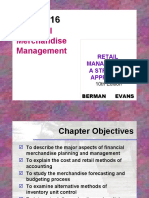 Financial Merchandise Management: Retail Management: A Strategic Approach