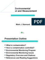 Environmental Control and Measurement: Mark J. Stannard