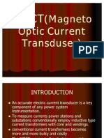 MOCT (Magneto Optic Current Transformer)