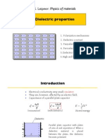 Physics of Materials 9 Dielectric Properties