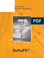 Spray Rinse & Steam Handling