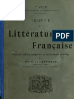 Histoire Littéraire