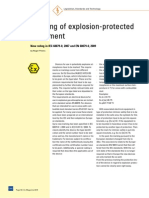 Marking of Explosion-Protected Equipment: New Ruling in IEC 60079-0, 2007 and EN 60079-0, 2009