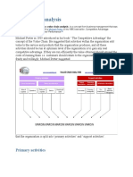 Value Chain Analysis: Primary Activities