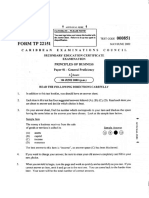 CSEC POB June 2002 P1 PDF