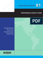 Determinantes Sociales en Salud PDF