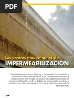 Errores Impermeabilizacion