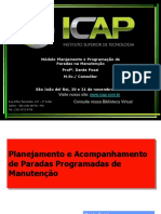 ICAP - Planejamento e Acompanhamento de Paradas de Manutenção