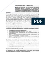 Investigacion y Desarrollo Empresarial