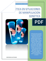 Bioetica en Manipulacion Genetica