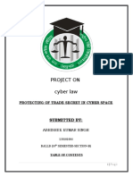 Cyber Law F.D