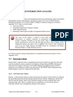 12 Unsignalized Intersection Analysis: 12.1 Purpose