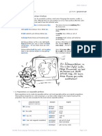 Separable Prefix Verbs Grimm: Verbs Präsens - Trennbare Verben