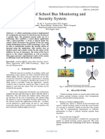 IOT Based School Bus Monitoring and Security System