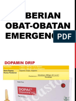 Titrasi Obat Emegency 28 Januari