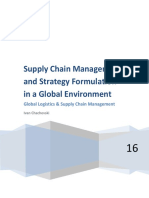 Supply Chain Management and Strategy Formulation