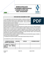 Informe de Autoevaluación Visita de Otorgamiento Acreditación en Salud Estándares Ips Hospitalarias Parte 2 - Autocalificación