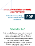 Development of A Biofloc System For The Production of Tilapia