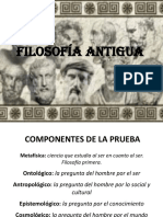 Filosofía Antigua