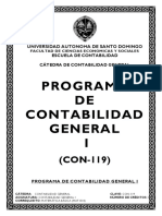 Programa de Contabilidad General I Con-119