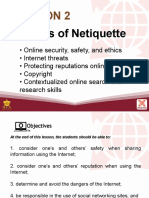 Rules of Netiquette