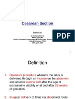 Lecture-25 Cesarean Section