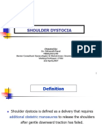 Lecture-17 Shoulder Dystocia