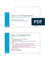 03 - Torsion of Thin Walled Sections V3