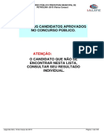 Petrolina-VariosCargos - APROVADOS No CONCURSO PDF