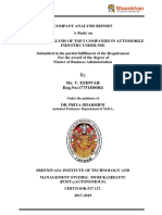 Technical Analysis Project