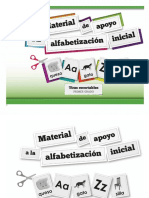 1 - Material para Alfabetizacion Tiras Recortables PDF