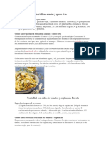 Recetas Pastas