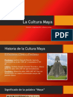 La Cultura Maya