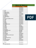 Base de Datos para Confirmar Referencias Laborales