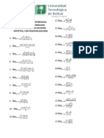 Calculo de Limites Algebraicos PDF