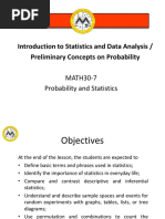 Introduction To Statistics and Data Analysis / Preliminary Concepts On Probability