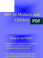 HIV in Mothers and Children