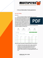 5 Time and Deliverables Tracking Applications