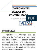 Componentes Básicos Da Contabilidade FACESM