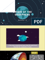 Origin of Geosphere