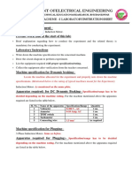 Expt-3 Various Methods of Braking of 3-Ph IM