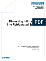 Minimizing Infiltration Into Refrigerated Spaces: By: Dan Aragon, Founder / Director of R&D (208) 724-6329