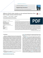 Engineering Structures: V. Sarhosis, S.W. Garrity, Y. Sheng