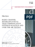 Radio Channel Modelling For 5G PDF