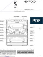 Kenwood RXD 302 A31 Service Manual