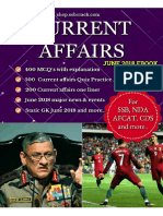 Current Affairs June 2018 Ebook SSBCrack PDF