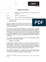 272-17 - Ampliación de Plazo Por Adicional de Obra