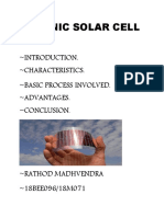 Organic Solar Cell