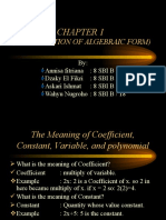 Facorization of Algebraic Form