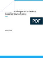 Statistical Inference Coursera Peer Project Part 2